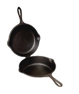 Wagner Ware Cast Iron 1402 E Double Skillet, Deep Fryer Hinged Lid - Res... - £174.56 GBP