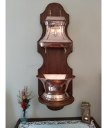 Monumental  copper fountain with lily flower decor symbol of the French ... - €447,14 EUR