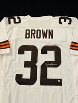 Jim Brown Signed Cleveland Browns Football Jersey COA - £178.86 GBP