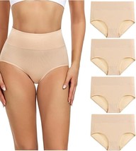 wirarpa Women&#39;s Cotton High Waisted Ladies Panties Full Coverage Brief M... - $18.00