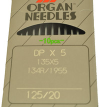 Organ Industrial Sewing Machine Needle Size 20, 16X95-125 - $8.95