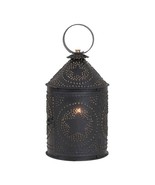 Star Lantern in Textured Black Metal - $95.38 CAD