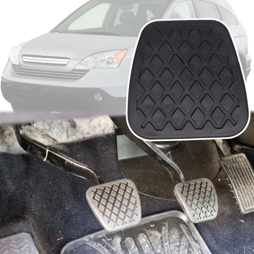 Rubber brake clutch foot pedal pad cover replacement parts for honda cr v lll crv 2003 thumb200