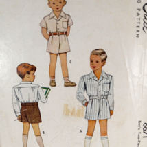 McCall's 6671 Boy's Two-Piece Suit Size 3 vintage 1946 Complete - $14.84