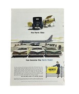 Vtg 1950&#39;s Hertz Rent A Car 1959 Chevrolet Impala Print Ad 7&quot; x 10&quot; Doug... - €5,72 EUR