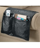 Sofa Chair Armrest Remote Control Leather Storage Organizer Caddy Pocket... - £18.97 GBP