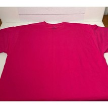 Fruit Of The Loom Short Sleeve Crewneck Solid Pink Crafting T-Shirt Womens XL - £12.01 GBP