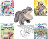 Fiona The Hippo Gift Set Includes Hippopotamus Stuffed Animal with Hippo... - £44.75 GBP