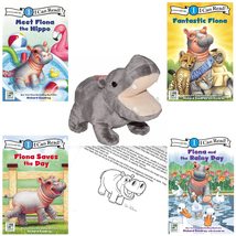 Fiona The Hippo Gift Set Includes Hippopotamus Stuffed Animal with Hippo... - $55.99