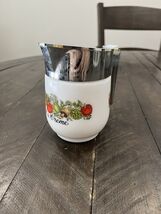 Vintage Corning Ware Gemco Spice of Life Creamer Pitcher Pot A Creme mad... - $14.84