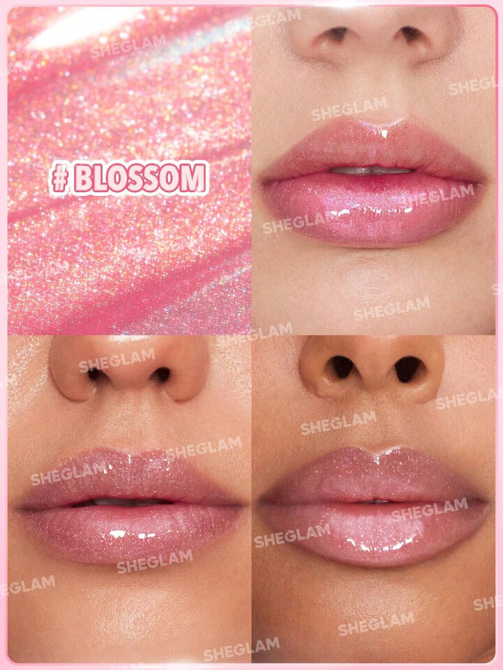 SHEGLAM Powerpuff Girls X Trio Lip Gloss Blossom Gift Y2K Holiday Makeup Item image 3