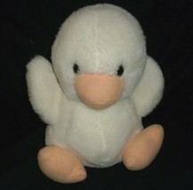 8&quot; Vintage 1987 Summit Easter White Duck Chick Baby Stuffed Animal Plush Toy - £22.29 GBP