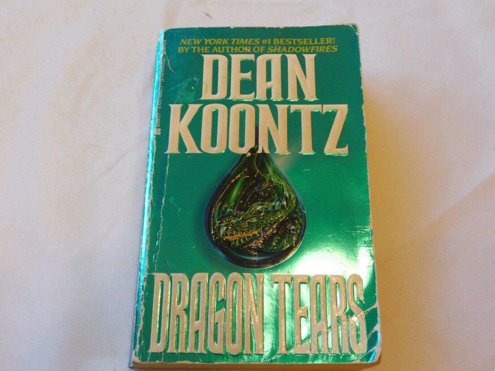Dragon Tears by Dean Koontz 1993 Paperback Book Novel Berkley Publishing... - $12.86