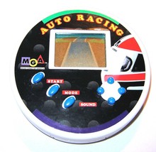 MGA Micro Games of America Auto Racing Vintage Hand held game - £17.60 GBP