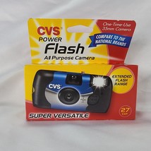 CVS Power Flash 35mm Disposable Camera Extended Flash Process by 6/2014 ... - $9.46