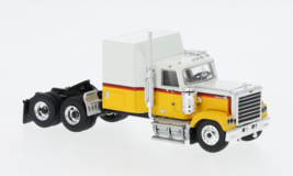 Brekina Chevrolet Bison White/Yellow 1980 1:87 - $42.95