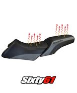 BMW R1200RT 2006-2011 2012 2013 Comfort Heated Seat Cover Tappezzeria Grey Black - $748.00