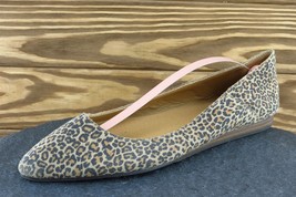 Lucky Brand Women Sz 8 M Brown Flat Leather Shoes LK-BYLANDO - £15.92 GBP