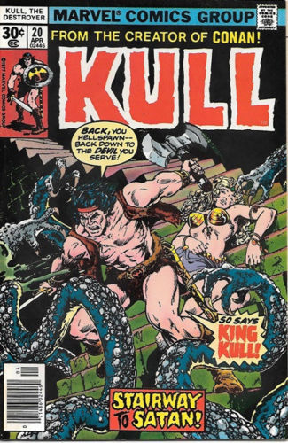 Primary image for Kull The Destroyer Comic Book #20 Marvel Comics 1975 FINE+