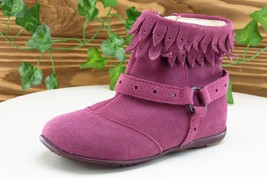 Primigi Toddler Girls 25 Medium Purple Bootie Leather - $21.56