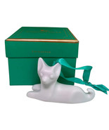 Jonathan Adler Chihuahua White Porcelain Christmas Ornament NIB - $28.00