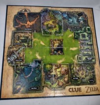 Clue Legend Of Zelda 2017 Edition Game Board Only Replacement Part - £15.39 GBP