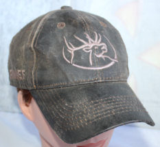 Men&#39;s RMEF Brown Outdoor Cap One Size Adjustable Snapback - $9.99