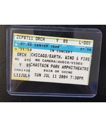 CHICAGO / EARTH, WIND &amp; FIRE - ORIGINAL JULY 11, 2004 USED CONCERT TICKE... - $10.00