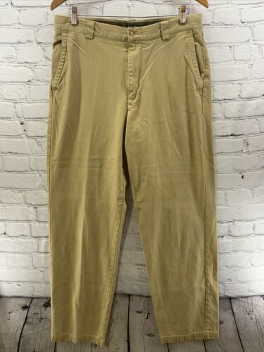 Primary image for Tommy Bahama Slacks Mens Sz 34 Silk Blend Pants Beige Casual 