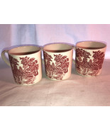 Three Wedgwood Queens Ware Holy Trinity Church Coffee Mugs Mint - £55.03 GBP