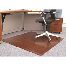Anji Mountain 48 x 52 Inch Bamboo Roll-Up - 0.25 Inch Thick - Dark Cherry - $222.66