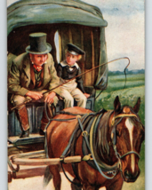 Charles Dickens Raphael Tuck Postcard 3406 David Copperfield Barkis Horse Coach - £8.17 GBP