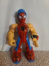 Spiderman Playskool Toy Figure Cap Watch Time Marvel Toybiz 2005 - £5.21 GBP