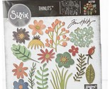 Sizzix Thinlits Die Set 17PK - Funky Floral #1 - £15.62 GBP