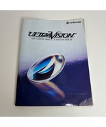 Hitachi Big Screen TV Series Sales Brochure Catalog Vintage Ultravision Ad - $14.17