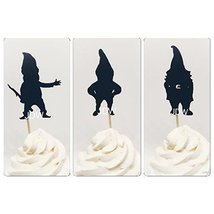 Gnomes cupcake toppers, gnomes cupcake topper, gnomes party, gnomes birt... - $135.86 MXN