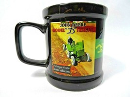 John Deere Vintage Ads Coffee Mug Black 2008 Farm Tractor Retro Cup Gift... - $21.97