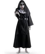 The Nun Halloween Costume for Women Halloween Scary Nun Outfit Priest De... - $672.97 MXN