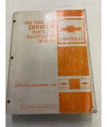 1953 1974 1977 1967 1982 Chevy Corvette Parti &amp; Illustrazioni Catalogo M... - $2,765.48 MXN