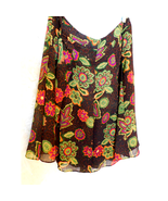 Woman O Oscar Milano Skirt Bold Floral Oscar De La Renta Size 18W New - £5.91 GBP