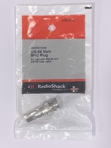 BNC F Connector for RG6U / RG58U / RG59U Cables (Pack of 1) Radio Shack 2780104 - £5.49 GBP