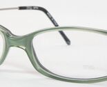 Vintage ZEA M 38 41 Seafoam Green /Black /Silver RARE EYEGLASSES 47-16-1... - $59.18