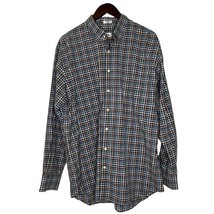 Peter Millar Men&#39;s Cotton Plaid Button-Down Shirt XL - $18.00