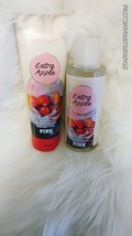 Victoria&#39;s Secret PINK EXTRA APPLE Body Mist 8.4 oz &amp; Body Lotion 8 oz S... - $23.38