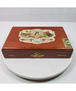 La Aroma De Cuba Noblesse Cigar Box Wood 12x8x2 Inch EMPTY Tobacciana - $22.62