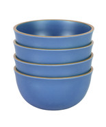 Gibson Home Rockabye 4 Piece 6.1 Inch Melamine Cereal Bowl Set in Blue - $35.95