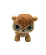 Littlest Pet Shop LPS Brown &amp; Tan Magic Motion Chipmunk With Green Eyes - $8.95