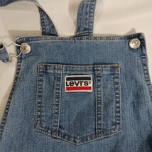 Genuine Levi’s A070-M8L Denim Blue JUMPER DRESS Cotton Girl's L Fits 12-13 Yrs image 3