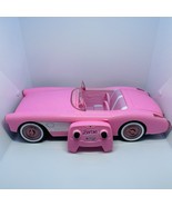 Barbie The Movie Hot Wheels RC Corvette Toy Car 2022 Mattel Remote Works... - $552.24 MXN