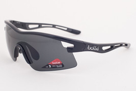 Bolle VORTEX Shiny Black / Gray PC True Neutral Smoke TNS Sunglasses 118... - $122.55